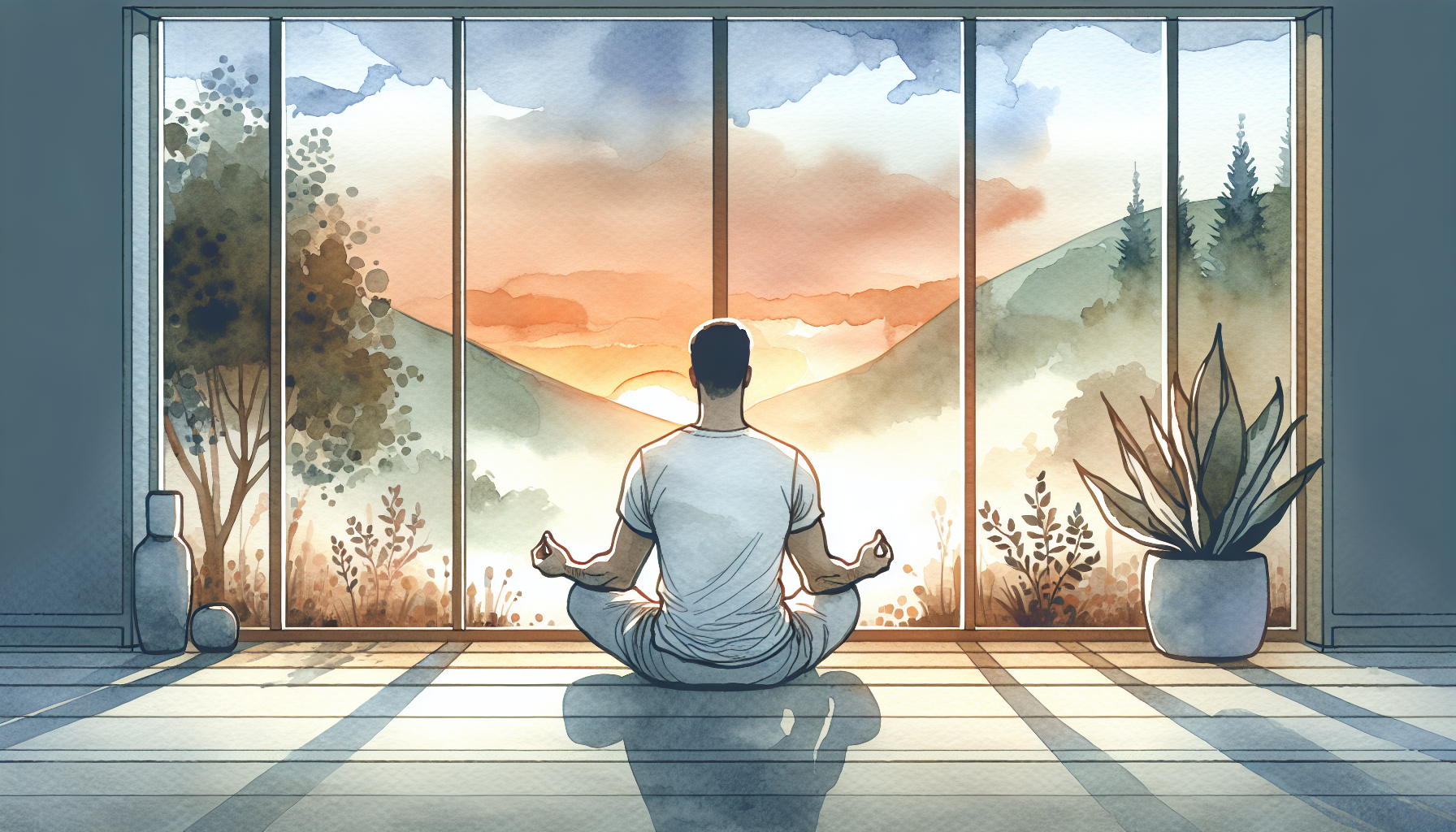 Wake With Purpose: A 5-Minute Mindfulness App Morning Practice for Men