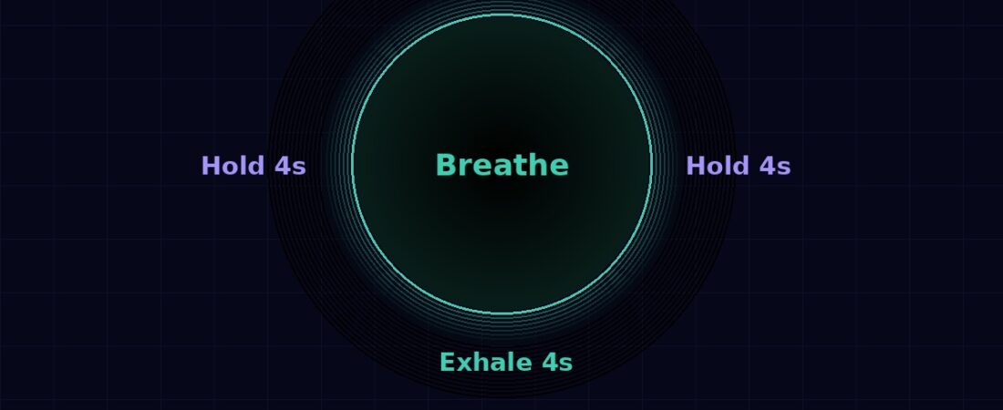 Breathe Through It: Box Breathing Guided Session for Anxiety