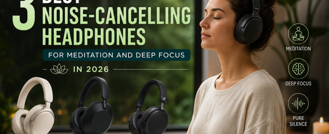 3 Best Noise-Cancelling Headphones for Meditation and Deep Focus in 2026
